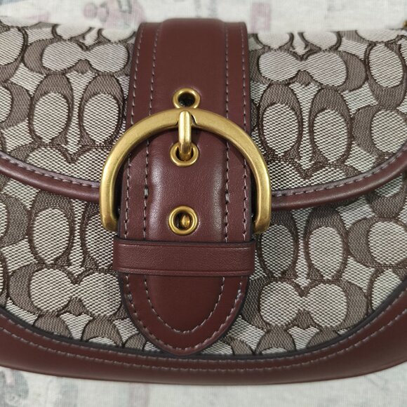 Coach Leather Patchwork Shoulder Bag - Picture 3 of 7